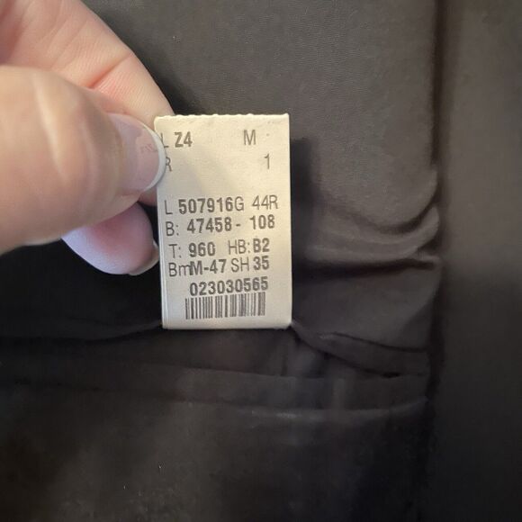 Lauren Ralph Lauren Mens Blazer 44R Navy 100% Wool Canada Made Jacket VTG 1998 - Picture 7 of 12